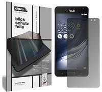 dipos I Privacy Filter compatible with Asus ZenFone AR Screen Protector Anti-Spy 4-Way Protection