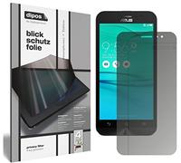 dipos I Privacy Filter compatible with Asus Zenfone Go (2017) Screen Protector Anti-Spy 4-Way Protection