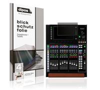 dipos I Privacy Filter compatible with Behringer Wing Compact Screen Protector Anti-Spy 4-Way Protection