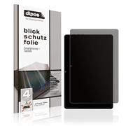 dipos I Privacy Filter compatible with Black Shark Pad 6 Screen Protector Anti-Spy 4-Way Protection