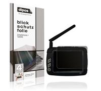 dipos I Privacy Filter compatible with Boatman Plus Fishfinder Screen Protector Anti-Spy 4-Way Protection