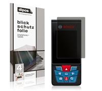 dipos I Privacy Filter compatible with Bosch Professional Laser GLM 150-27 Screen Protector Anti-Spy 4-Way Protection