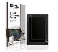 dipos I Privacy Filter compatible with Bresser MeteoTemp Baro HZ Screen Protector Anti-Spy 4-Way Protection