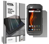 dipos I Privacy Filter compatible with Caterpillar Cat S31 Screen Protector Anti-Spy 4-Way Protection