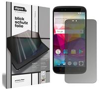 dipos I Privacy Filter compatible with Coolpad Splatter Screen Protector Anti-Spy 4-Way Protection