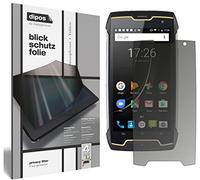 dipos I Privacy Filter compatible with Cubot King Kong Screen Protector Anti-Spy 4-Way Protection