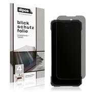 dipos I Privacy Filter compatible with Doogee S200 Plus Screen Protector Anti-Spy 4-Way Protection