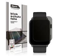 dipos I Privacy Filter compatible with Fireboltt Ninja Bell Screen Protector Anti-Spy 4-Way Protection