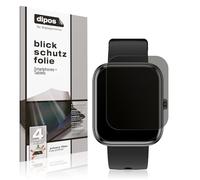 dipos I Privacy Filter compatible with Fireboltt Ninja Call 2 Screen Protector Anti-Spy 4-Way Protection