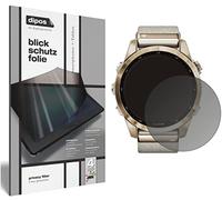 dipos I Privacy Filter compatible with Garmin Fenix 7S (42 mm) Screen Protector Anti-Spy 4-Way Protection