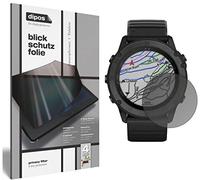dipos I Privacy Filter compatible with Garmin tactix Delta Screen Protector Anti-Spy 4-Way Protection