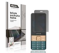 dipos I Privacy Filter compatible with GFive Big Bird New Screen Protector Anti-Spy 4-Way Protection