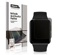 dipos I Privacy Filter compatible with GRV Smartwatch Screen Protector Anti-Spy 4-Way Protection