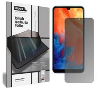 dipos I Privacy Filter compatible with Honor Play 8A Screen Protector Anti-Spy 4-Way Protection