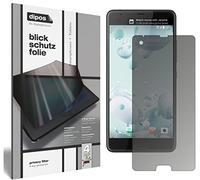 dipos I Privacy Filter compatible with HTC U Ultra Screen Protector Anti-Spy 4-Way Protection
