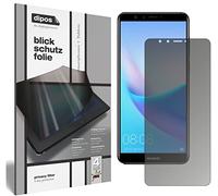 dipos I Privacy Filter compatible with Huawei Enjoy 8 Plus Screen Protector Anti-Spy 4-Way Protection