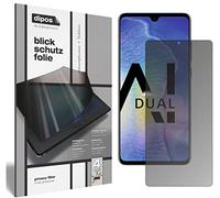 dipos I Privacy Filter compatible with Huawei Mate 20 Screen Protector Anti-Spy 4-Way Protection