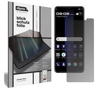 dipos I Privacy Filter compatible with Huawei Porsche Design Mate 20 RS Screen Protector Anti-Spy 4-Way Protection