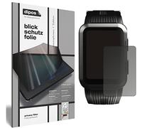 dipos I Privacy Filter compatible with Huawei Watch D Screen Protector Anti-Spy 4-Way Protection