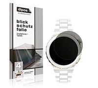 dipos I Privacy Filter compatible with Huawei Watch GT3 Pro Ceramic (43mm) Screen Protector Anti-Spy 4-Way Protection