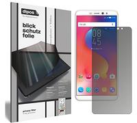 dipos I Privacy Filter compatible with Infinix Hot S3 Screen Protector Anti-Spy 4-Way Protection
