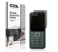 dipos I Privacy Filter compatible with Itel King Signal Screen Protector Anti-Spy 4-Way Protection