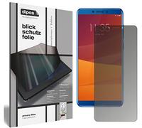 dipos I Privacy Filter compatible with Lenovo K5 (2018) Screen Protector Anti-Spy 4-Way Protection