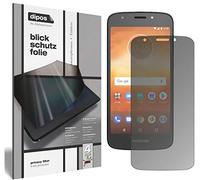 dipos I Privacy Filter compatible with Motorola Moto E5 Play MSM8917 Screen Protector Anti-Spy 4-Way Protection