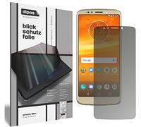 dipos I Privacy Filter compatible with Motorola Moto E5 Plus Screen Protector Anti-Spy 4-Way Protection