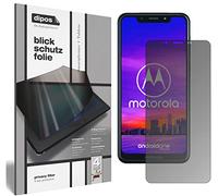 dipos I Privacy Filter compatible with Motorola P30 Play Screen Protector Anti-Spy 4-Way Protection