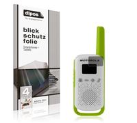 dipos I Privacy Filter compatible with Motorola Talkabout T42 PMR Screen Protector Anti-Spy 4-Way Protection