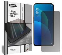 dipos I Privacy Filter compatible with Oppo F11 Pro Screen Protector Anti-Spy 4-Way Protection