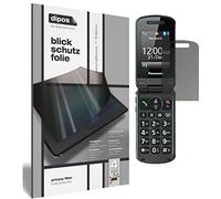 dipos I Privacy Filter compatible with Panasonic KX-TU329 Screen Protector Anti-Spy 4-Way Protection