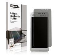 dipos I Privacy Filter compatible with Pax CCV Fly A77 Screen Protector Anti-Spy 4-Way Protection