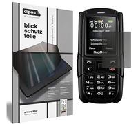 dipos I Privacy Filter compatible with RugGear RG129 Screen Protector Anti-Spy 4-Way Protection
