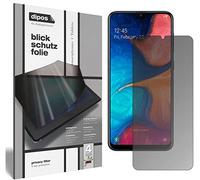 dipos I Privacy Filter compatible with Samsung Galaxy A20e Screen Protector Anti-Spy 4-Way Protection