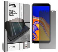 dipos I Privacy Filter compatible with Samsung Galaxy J6 Plus (2018) Screen Protector Anti-Spy 4-Way Protection