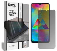 dipos I Privacy Filter compatible with Samsung Galaxy M20 Screen Protector Anti-Spy 4-Way Protection