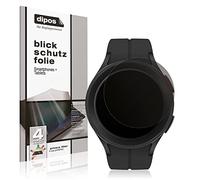 dipos I Privacy Filter compatible with Samsung Galaxy Watch 5 Pro Screen Protector Anti-Spy 4-Way Protection