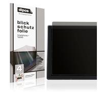 dipos I Privacy Filter compatible with Shelly Wall Display Screen Protector Anti-Spy 4-Way Protection