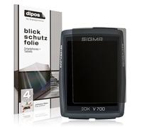 dipos I Privacy Filter compatible with SIgma Eox View 700 Screen Protector Anti-Spy 4-Way Protection