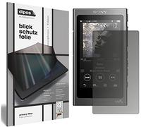 dipos I Privacy Filter compatible with Sony Walkman NW-A35 Screen Protector Anti-Spy 4-Way Protection
