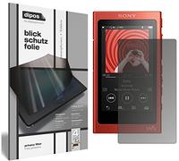 dipos I Privacy Filter compatible with Sony Walkman NW-A35HN Screen Protector Anti-Spy 4-Way Protection
