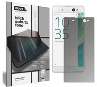 dipos I Privacy Filter compatible with Sony Xperia XA Ultra Screen Protector Anti-Spy 4-Way Protection