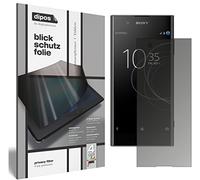dipos I Privacy Filter compatible with Sony Xperia XA1 Plus Screen Protector Anti-Spy 4-Way Protection