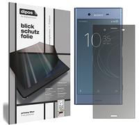 dipos I Privacy Filter compatible with Sony Xperia XZ1 Screen Protector Anti-Spy 4-Way Protection
