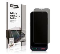 dipos I Privacy Filter compatible with SPC Zeus 2 Pro Screen Protector Anti-Spy 4-Way Protection