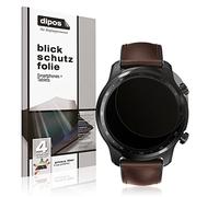 dipos I Privacy Filter compatible with Ticwatch Pro 3 Ultra Screen Protector Anti-Spy 4-Way Protection