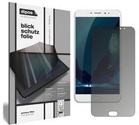 dipos I Privacy Filter compatible with Uhans Max 2 Screen Protector Anti-Spy 4-Way Protection