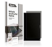 dipos I Privacy Filter compatible with Verbatim PMT-15 Screen Protector Anti-Spy 4-Way Protection